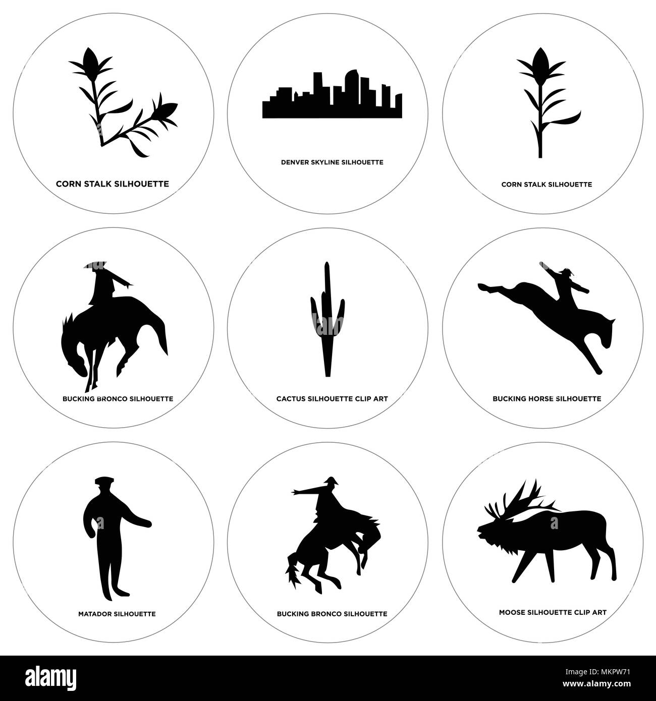 Ensemble de 9 icônes modifiable simple comme l'orignal, le tronçonnage bronco, matador, cheval, cactus, ciel de Denver, tiges de maïs, peut être utilisé pour le mobile, web Illustration de Vecteur Ensemble de 9 icônes modifiable simple comme l'orignal, le tronçonnage bronco, matador, cheval, cactus, ciel de Denver, tiges de maïs, peut être utilisé pour le mobile, web Illustration de Vecteur