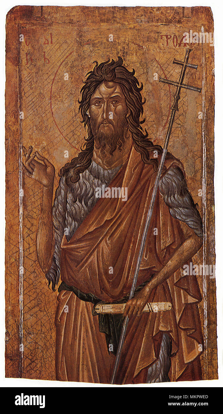 Saint Jean le Baptiste Banque D'Images