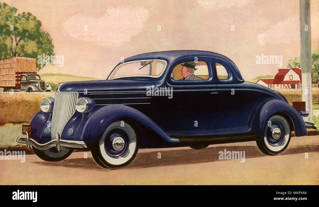 1936 Ford V-8 Banque D'Images