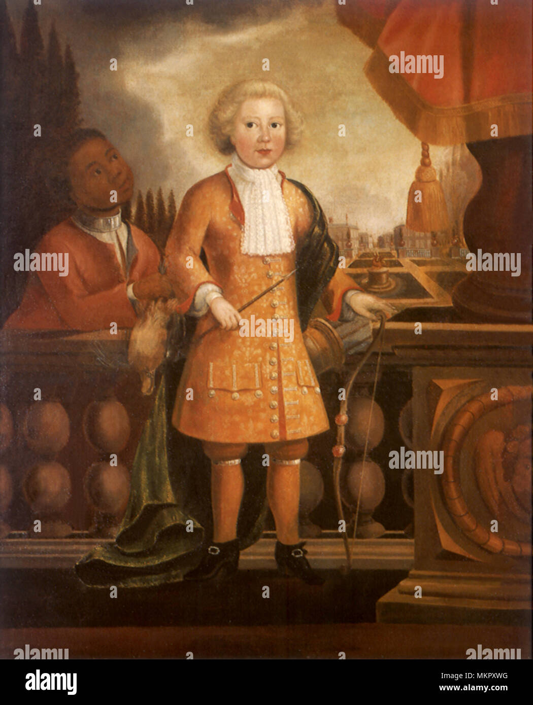 Henry Darnall III comme un enfant Banque D'Images