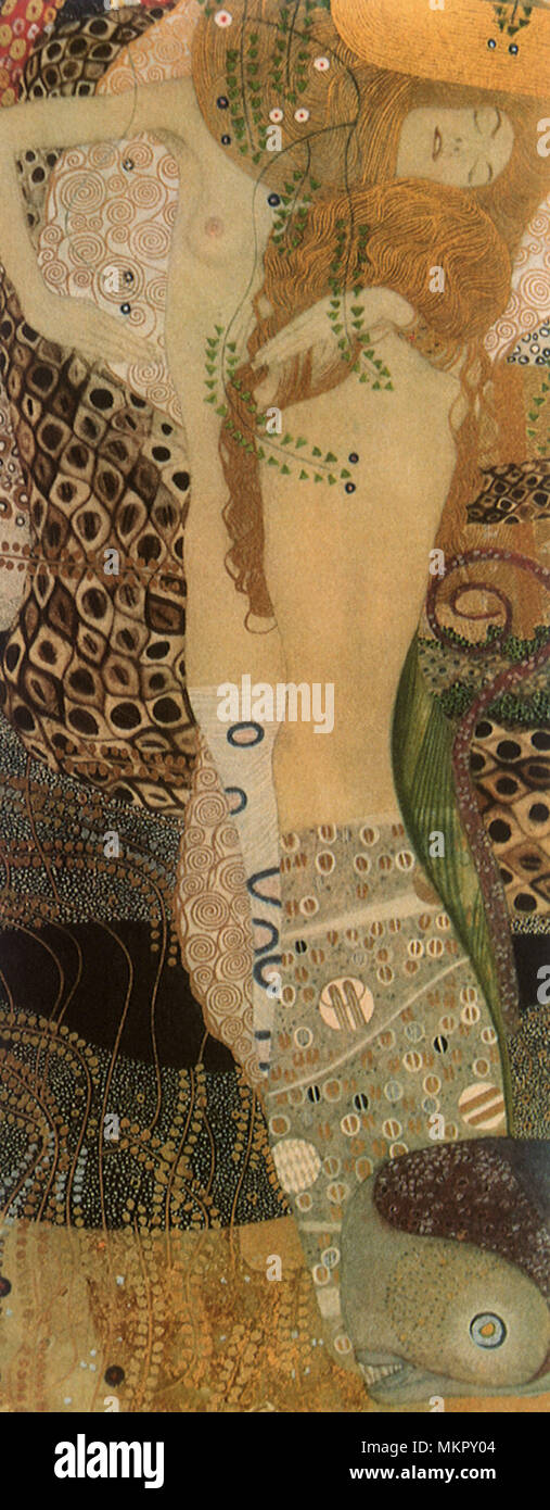 Les serpents d'eau I Banque D'Images