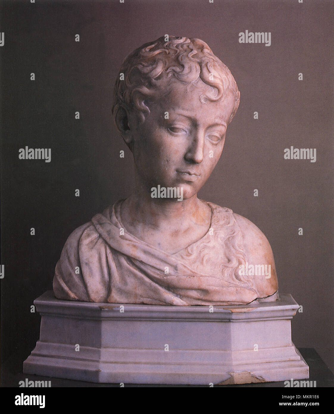 Le jeune Saint Jean Baptiste Banque D'Images