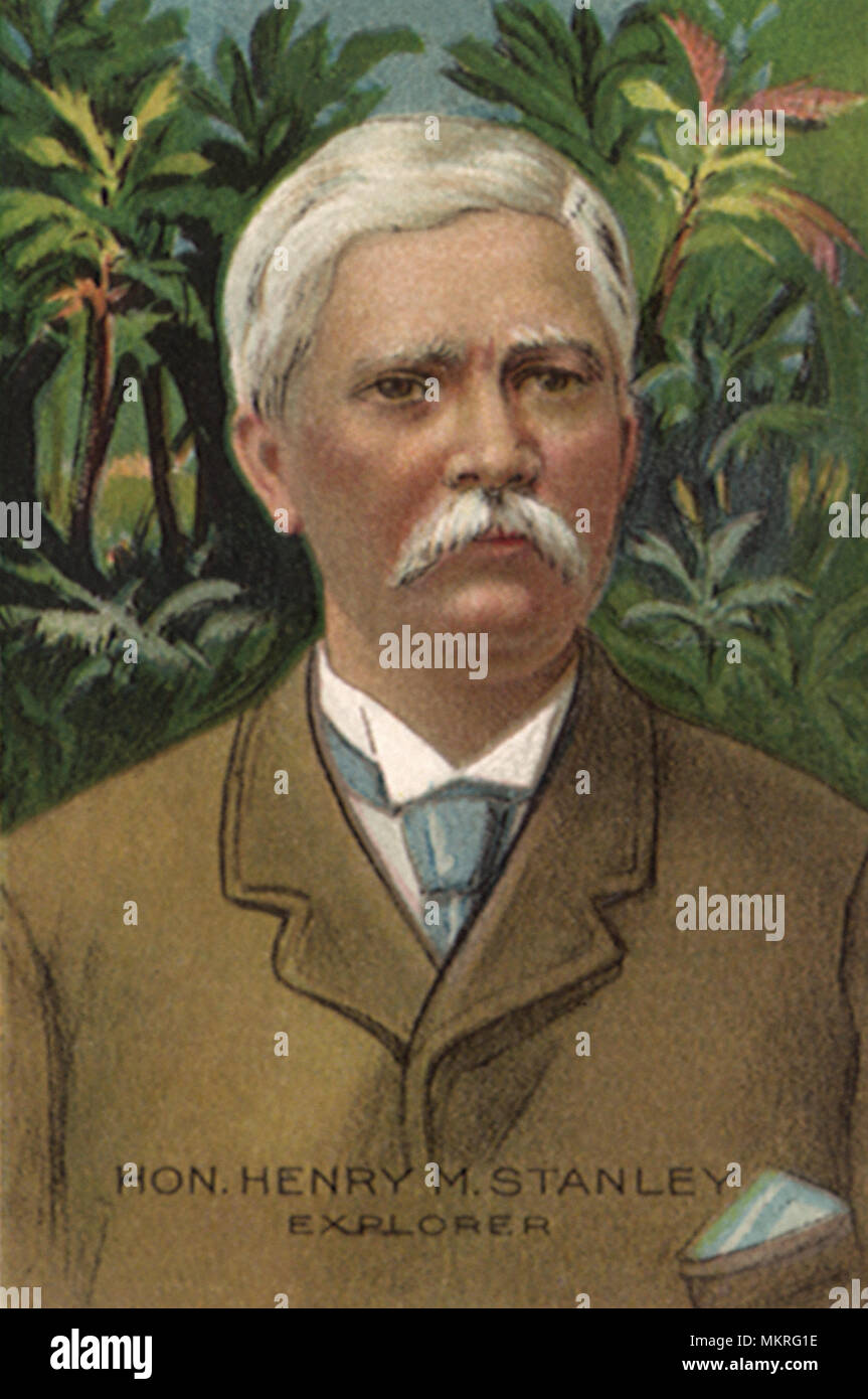 Henry M. Stanley explorer Banque D'Images