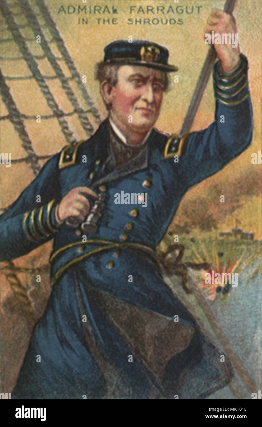Union européenne l'amiral Farragut Banque D'Images