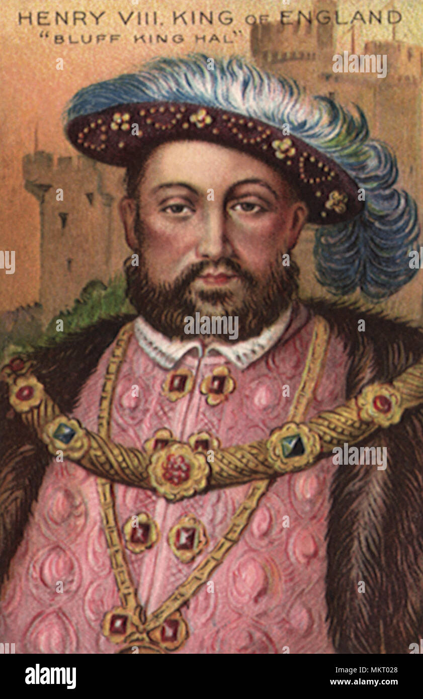 Le Roi Henry VIII d'Angleterre Banque D'Images