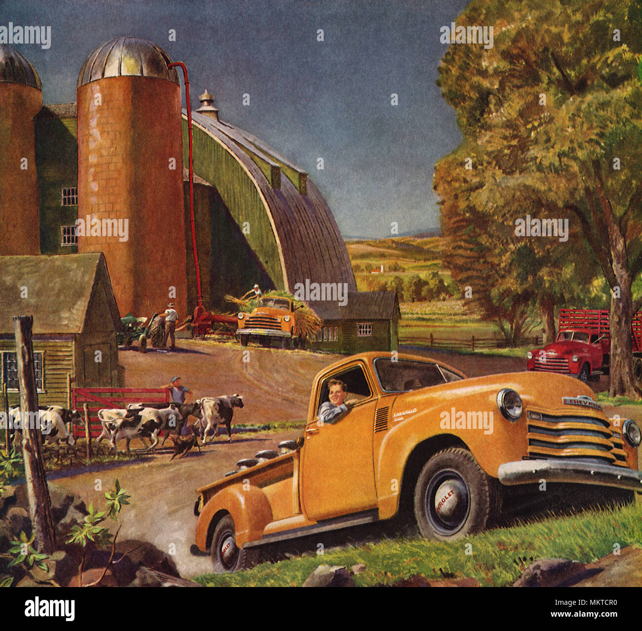 1950 Chevrolet Pick-up Truck Banque D'Images