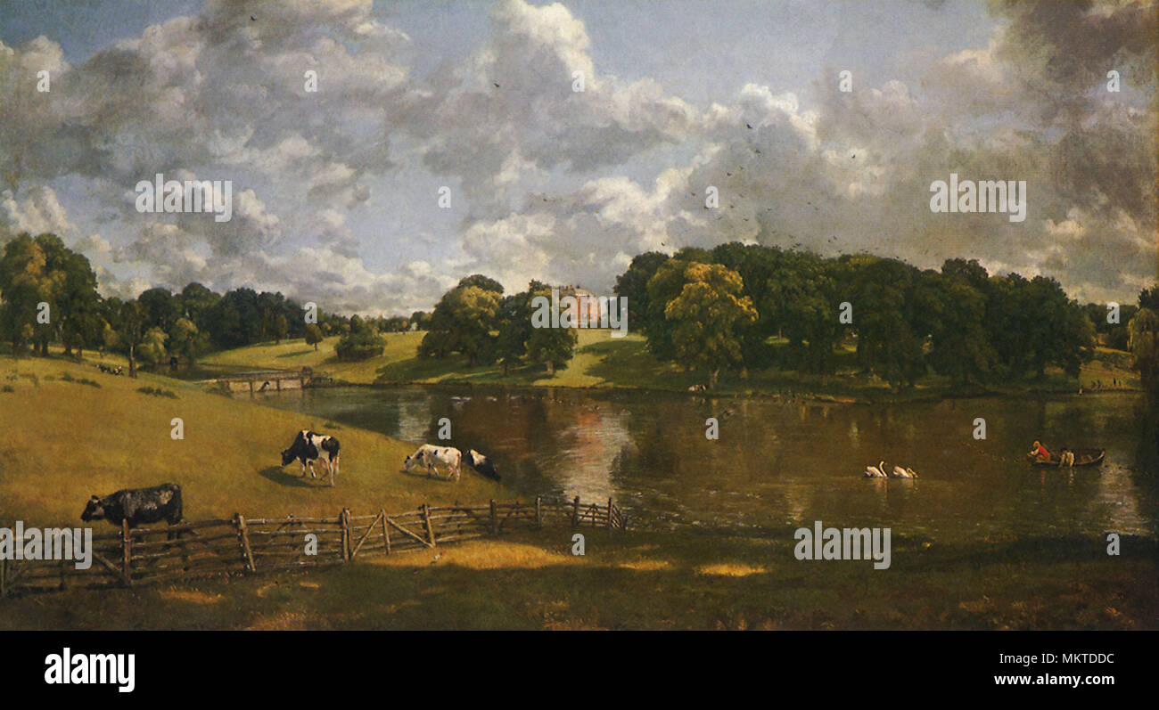 Wivenhoe Park, Essex Banque D'Images Wivenhoe Park, Essex Banque D'Images