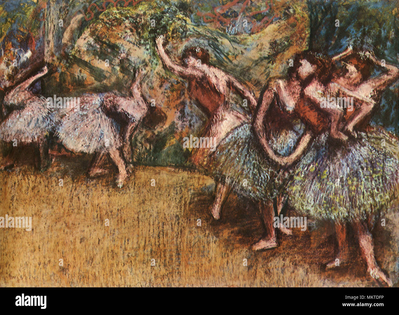 Scène de ballet Banque D'Images