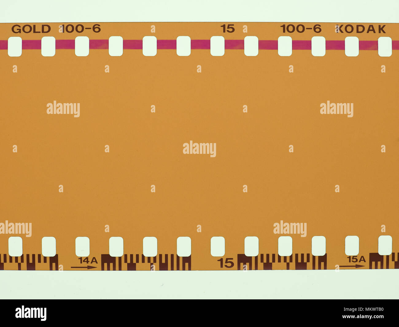 NEW YORK, USA - CIRCA AVRIL 2018 : Kodak film couleur or blanc Banque D'Images