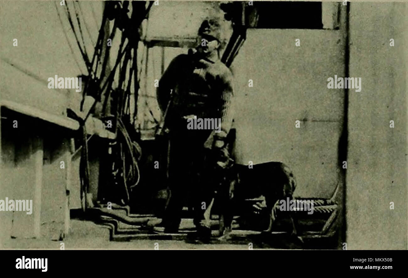 'Le journal de l 'Laura' dans les mers polaires ; une croisière chasse de Tromsö, la Norvège à Spitsbergen, la calotte glaciaire de l'est du Groenland et l'île de Jan Mayen dans l'été de 1906, conservé par Bettie Fleischmann Holmes' (1907) Banque D'Images
