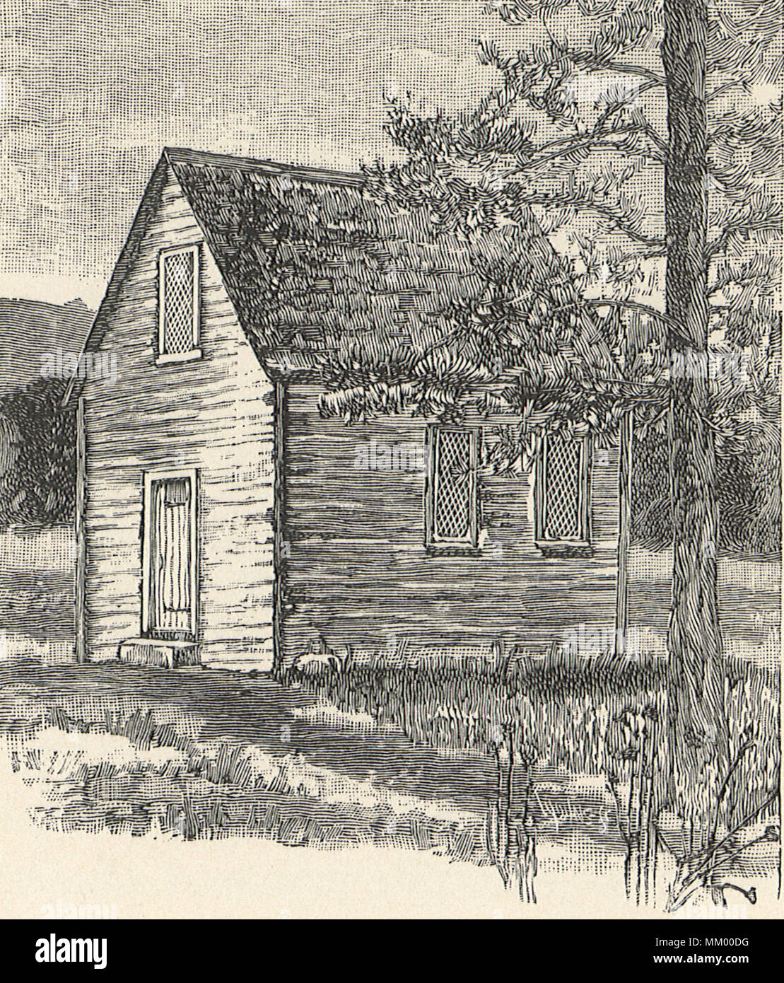 Roger William Church. Salem. 1633 Banque D'Images