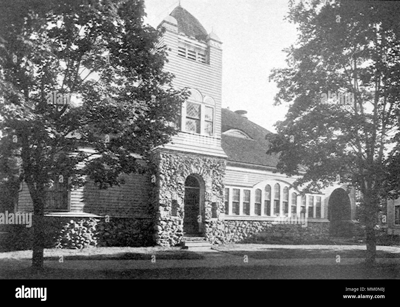 Cline de l'Eglise du Souvenir. Newton Highlands. 1916 Banque D'Images