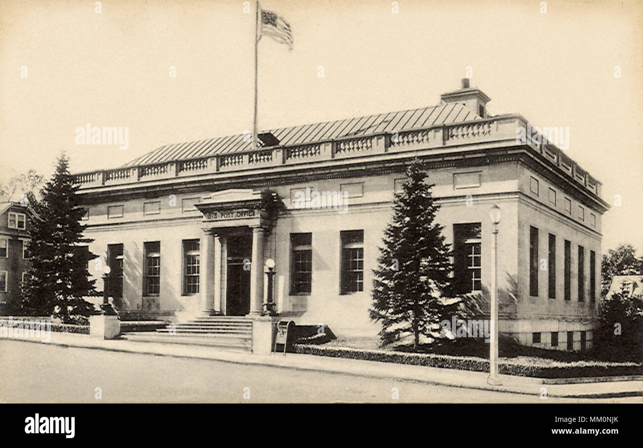 Bureau de poste. Le Woburn. 1940 Banque D'Images