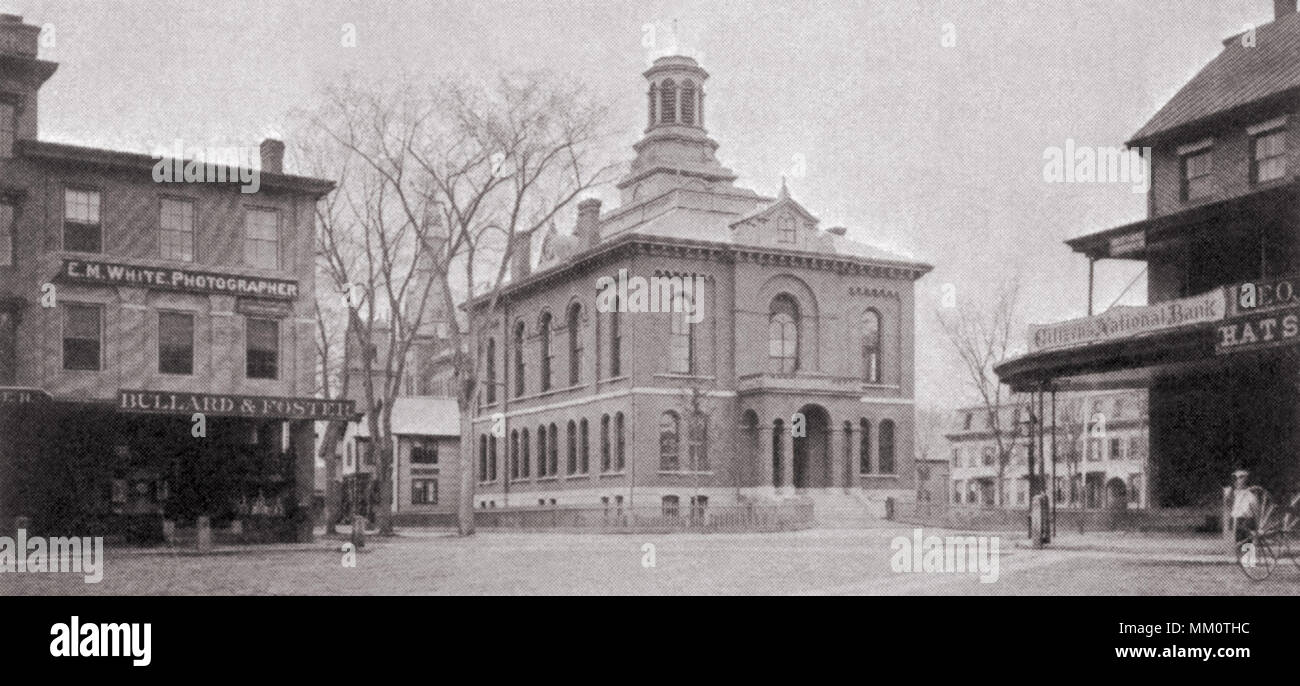 Tribunal du comté de Cheshire. Keene. 1880 Banque D'Images