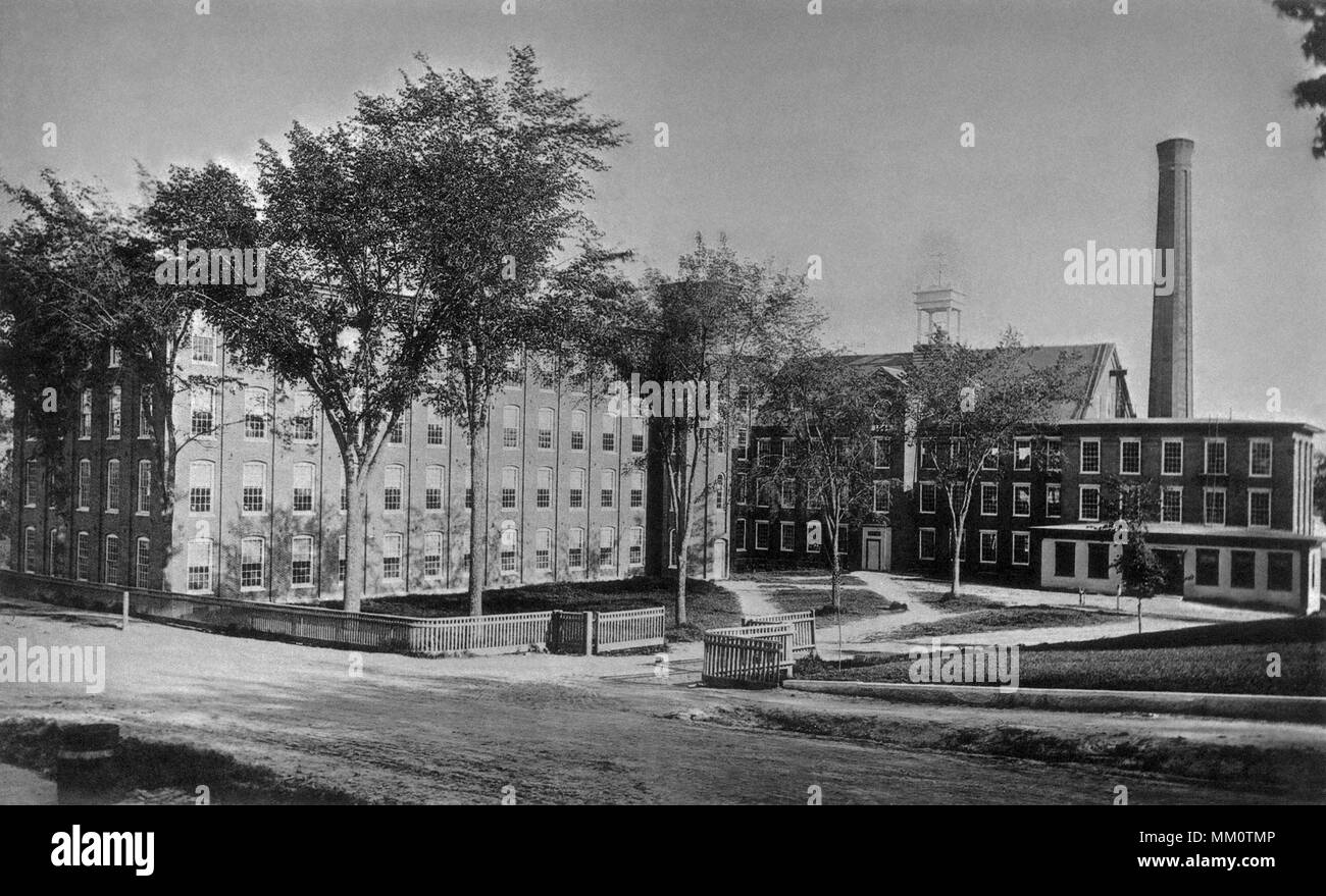 Gonic Manufacturing Company. Rochester. 1892 Banque D'Images