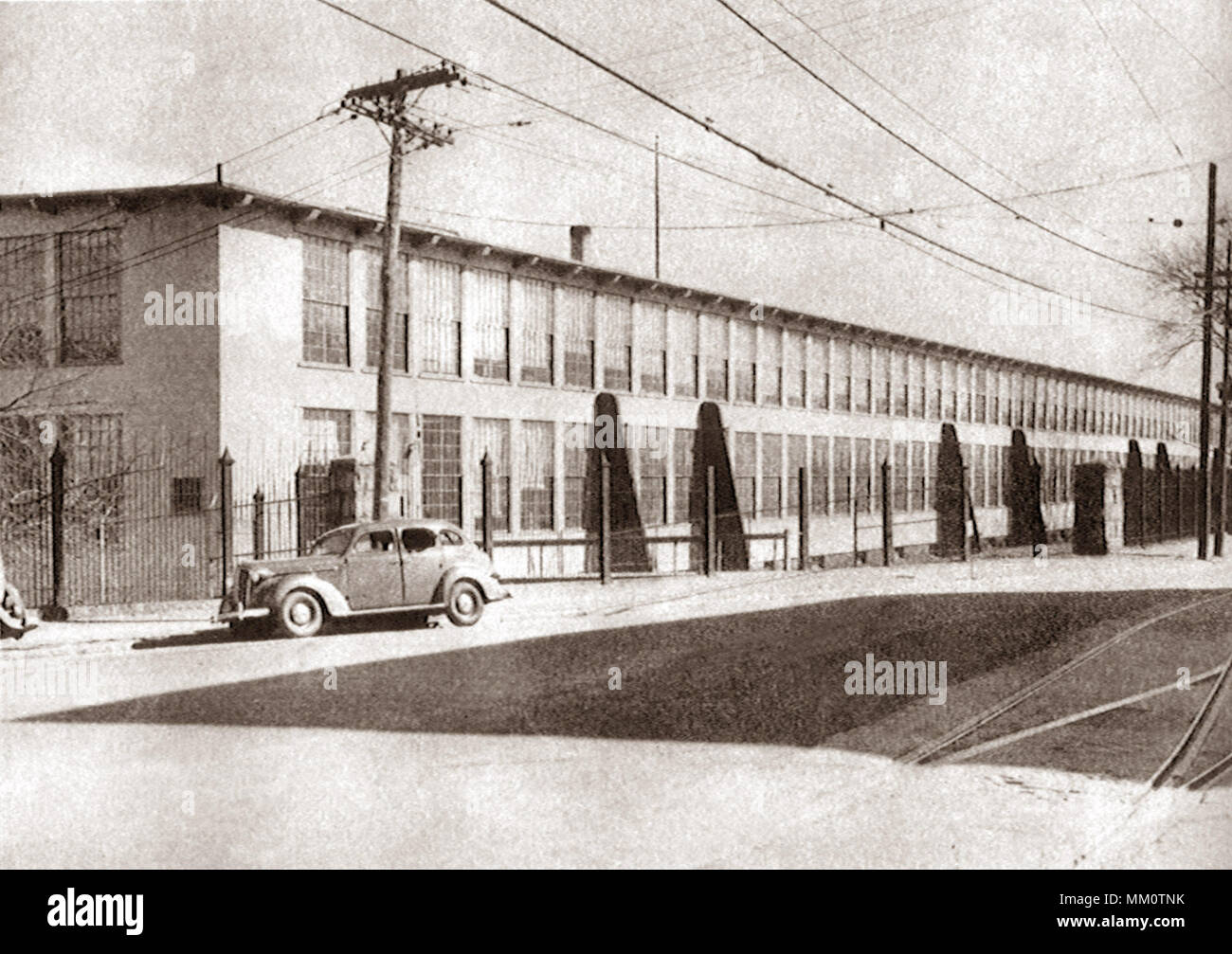 J. F. Mcelwain Usine. Manchester.  !Hillsborough .. 1938 Banque D'Images