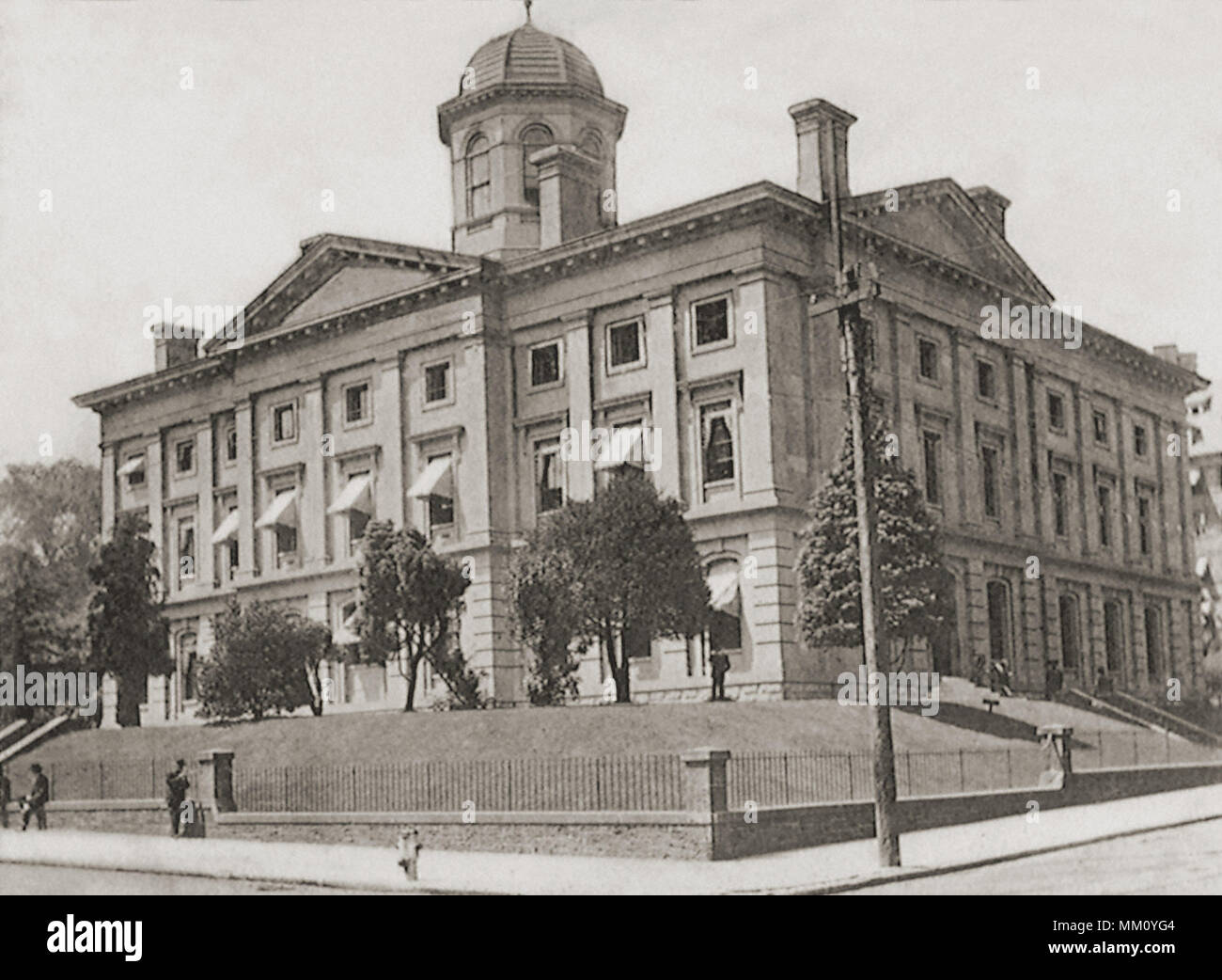 Bureau de poste. Portland. 1910 Banque D'Images