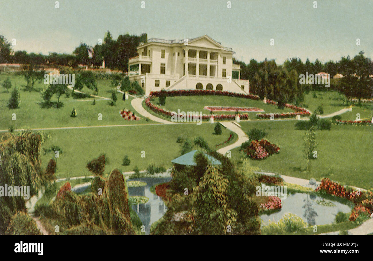B. S. Josselyn Residence sur Mt. Thabor. Portland. 1914 Banque D'Images