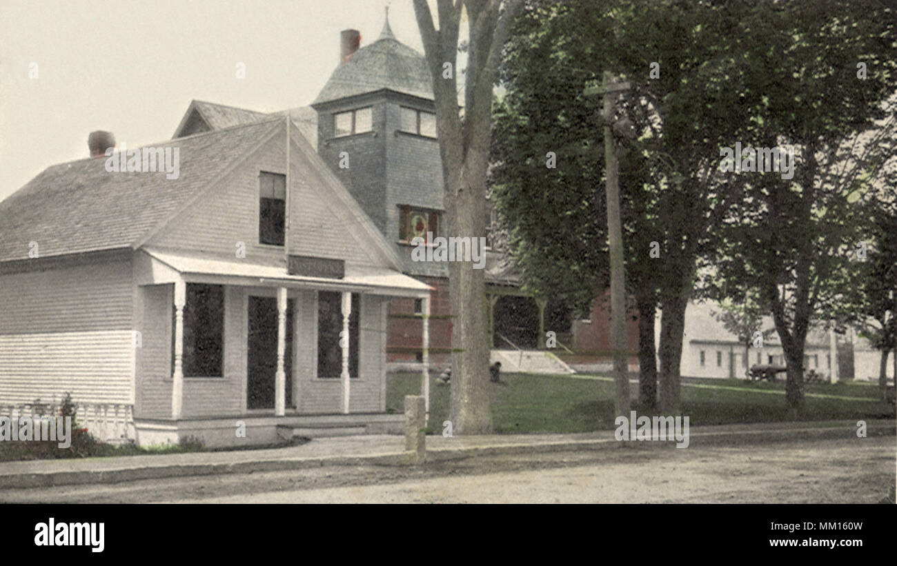 Bureau de poste. Townsend. 1910 Banque D'Images