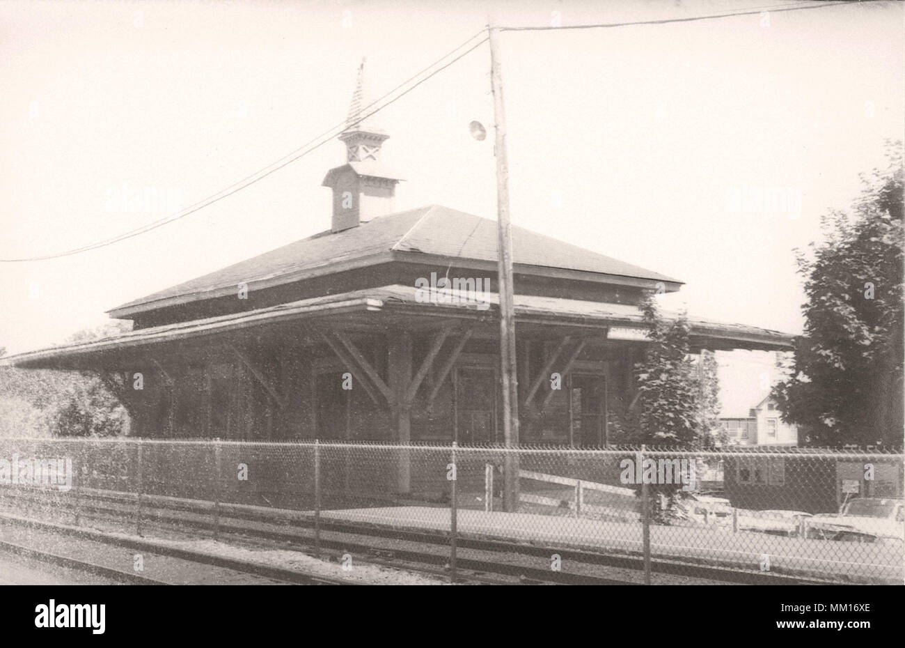 B&M Depot. Swampscott. 1975 Banque D'Images