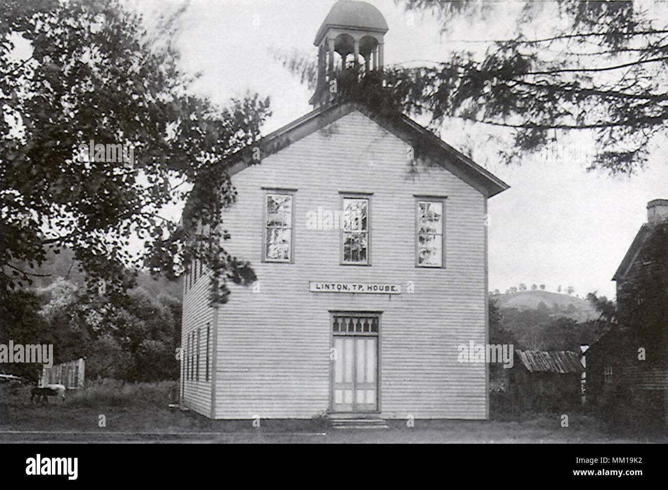 Maison Linton. Plainfield. 1910 Banque D'Images