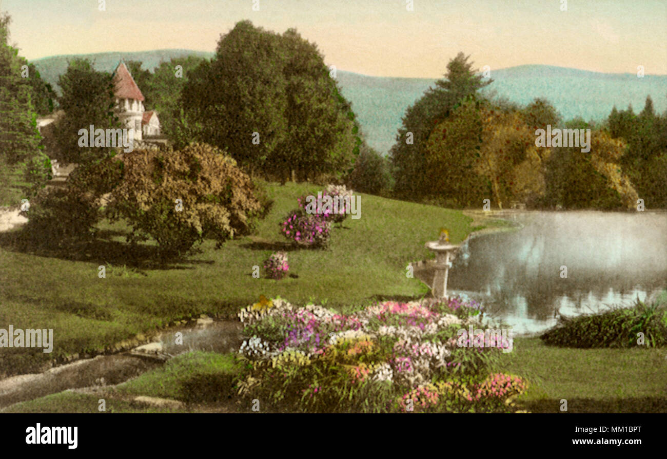 Résidence de M. J. F. Mongomery. Manchester. 1910 Banque D'Images