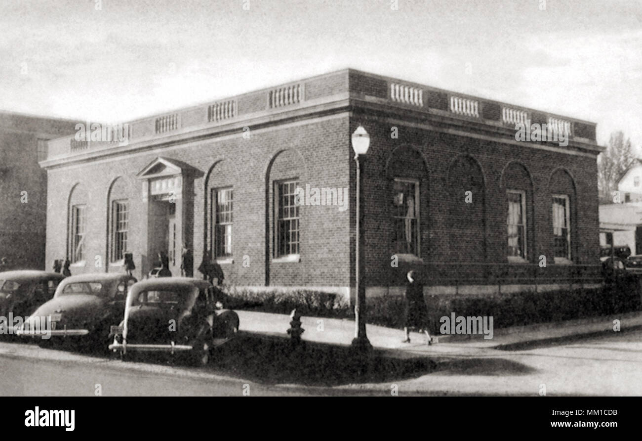 Bureau de poste. Le Caribou. 1949 Banque D'Images