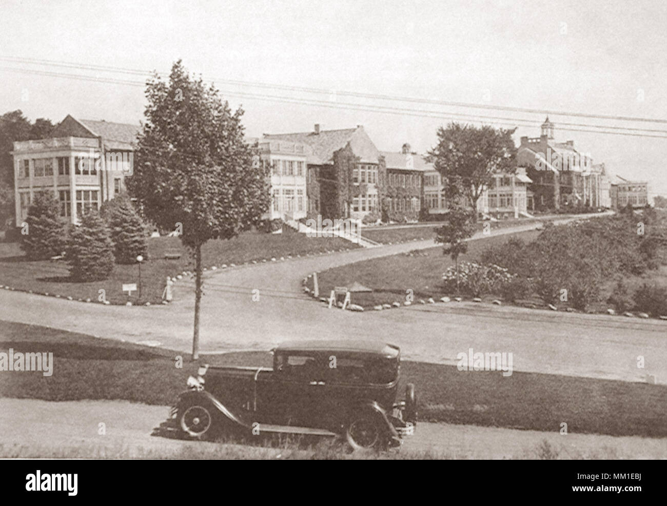 Sanatorium d'Essex. Middleton. 1935 Banque D'Images Sanatorium d'Essex. Middleton. 1935 Banque D'Images