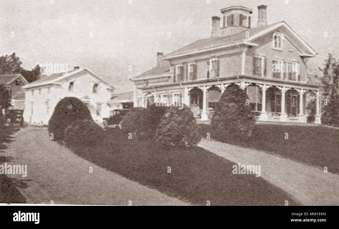 St Lukes Hospital. Middleboro. 1928 Banque D'Images