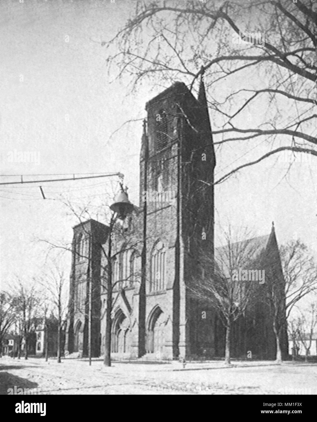 L'église du Sacré-Cœur. Springfield. 1906 Banque D'Images