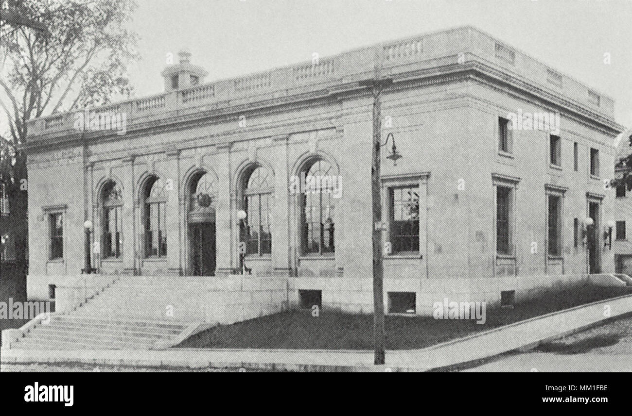 Bureau de poste. Marlborough. 1927 Banque D'Images