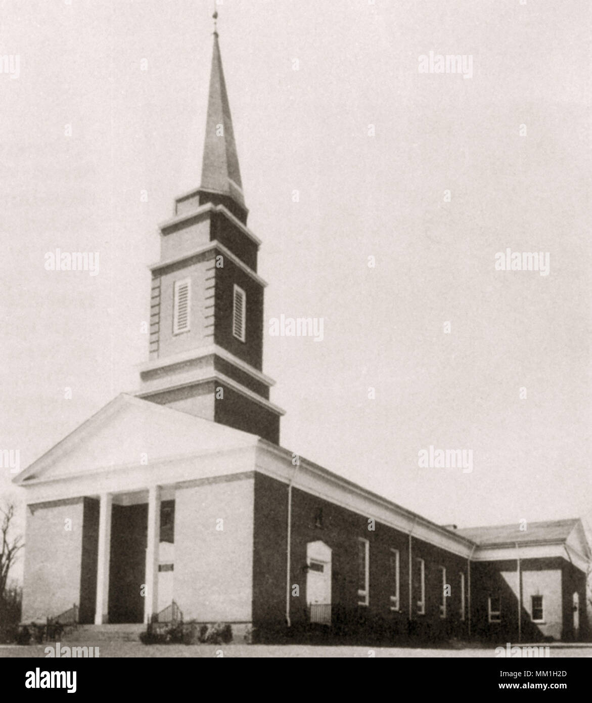 L'église Saint Maurice. Nouvelle Angleterre. 1950 Banque D'Images