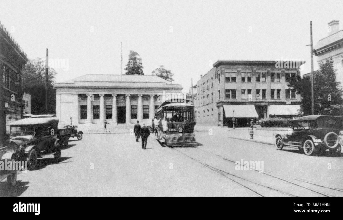 Bureau de poste. Bristol. 1930 Banque D'Images