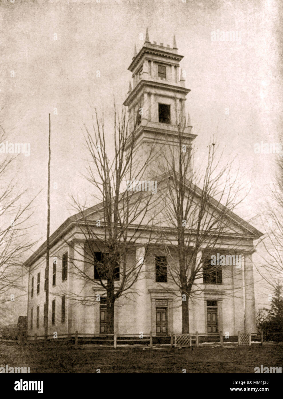 L'hôtel de ville. West Hartford. 1930 Banque D'Images