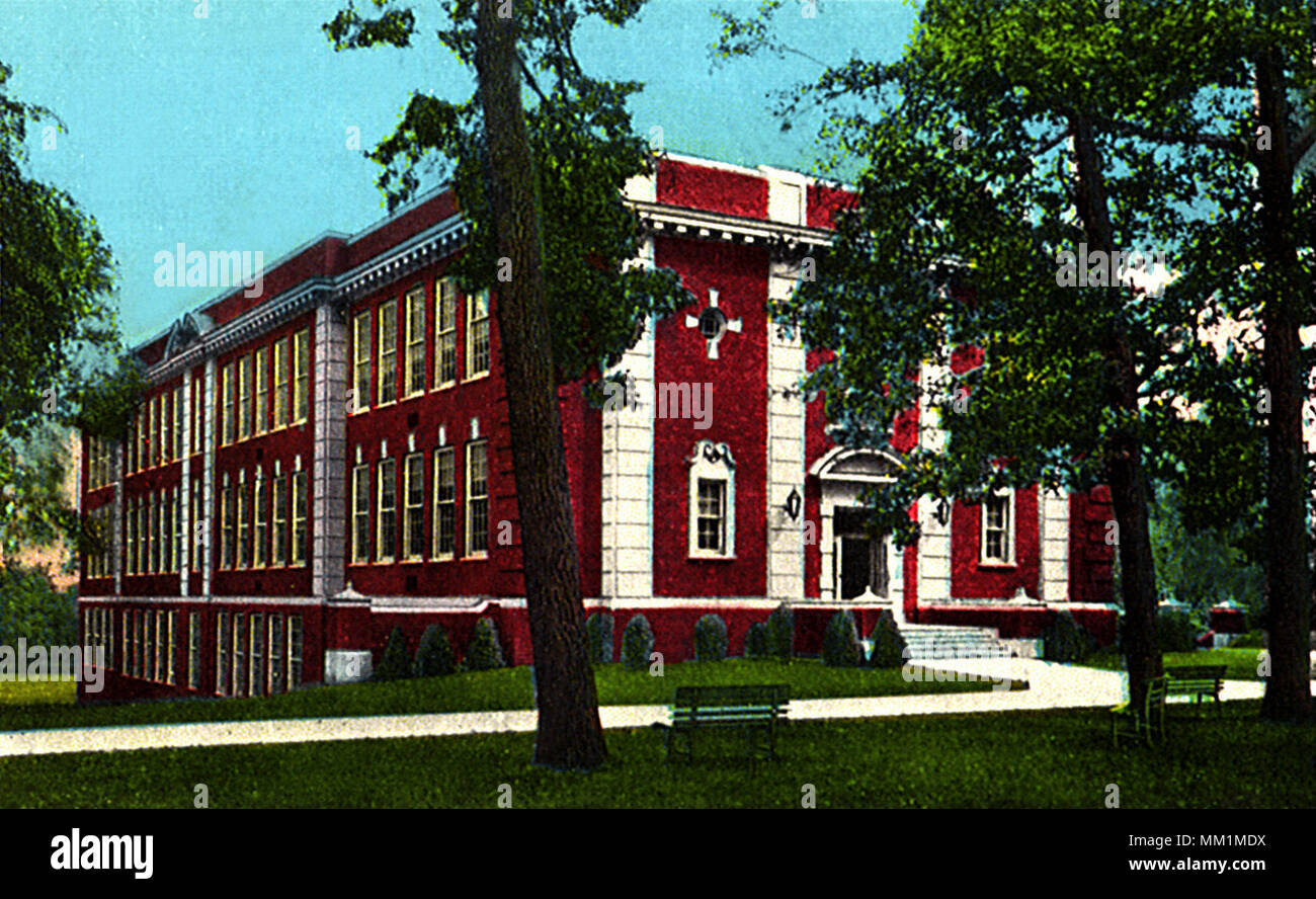 Pavillon des arts à l'École normale de l'État. De l'Indiana. 1930 Banque D'Images
