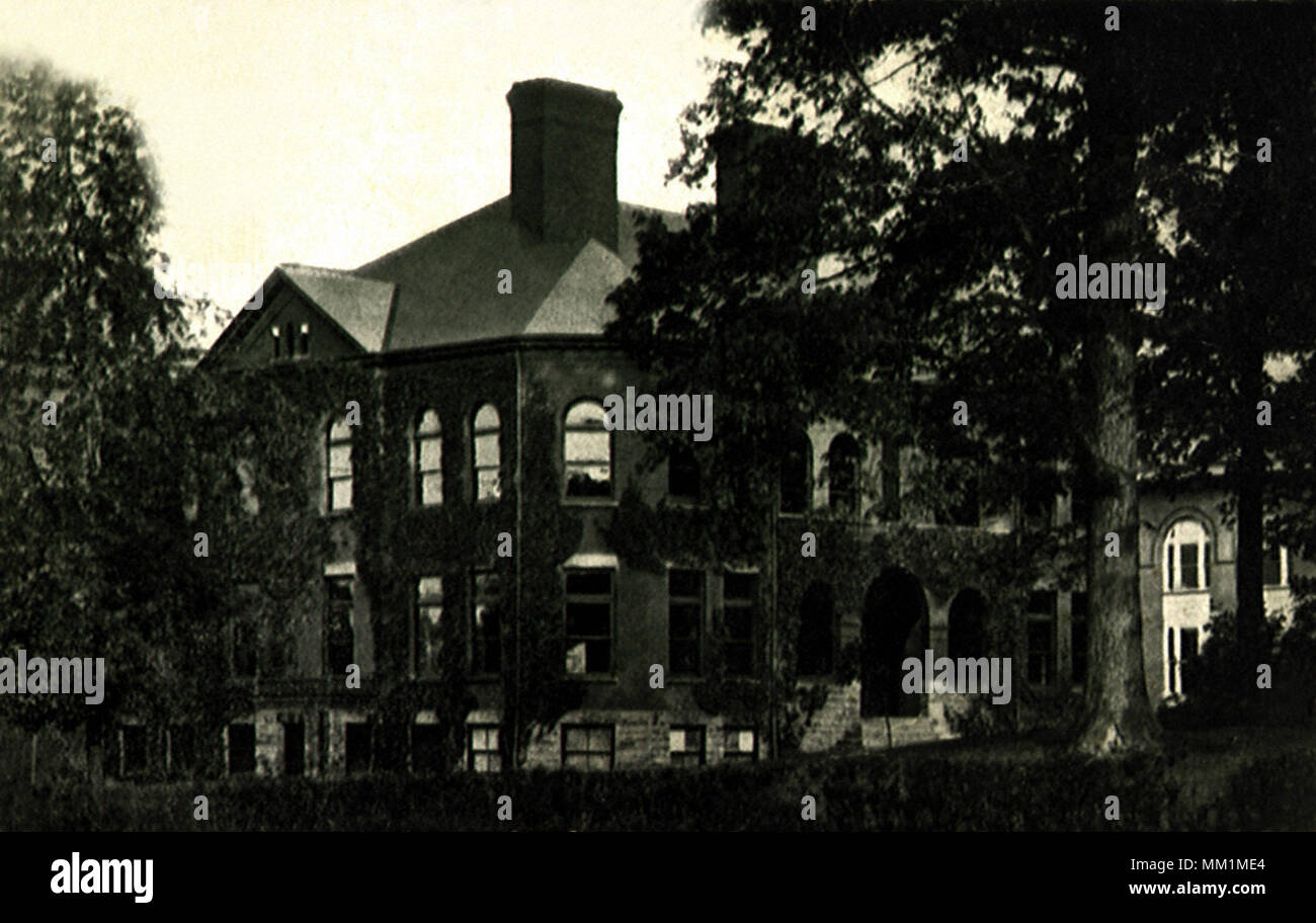 A. W. Wilson Hall at State Normal School. De l'Indiana. 1901 Banque D'Images