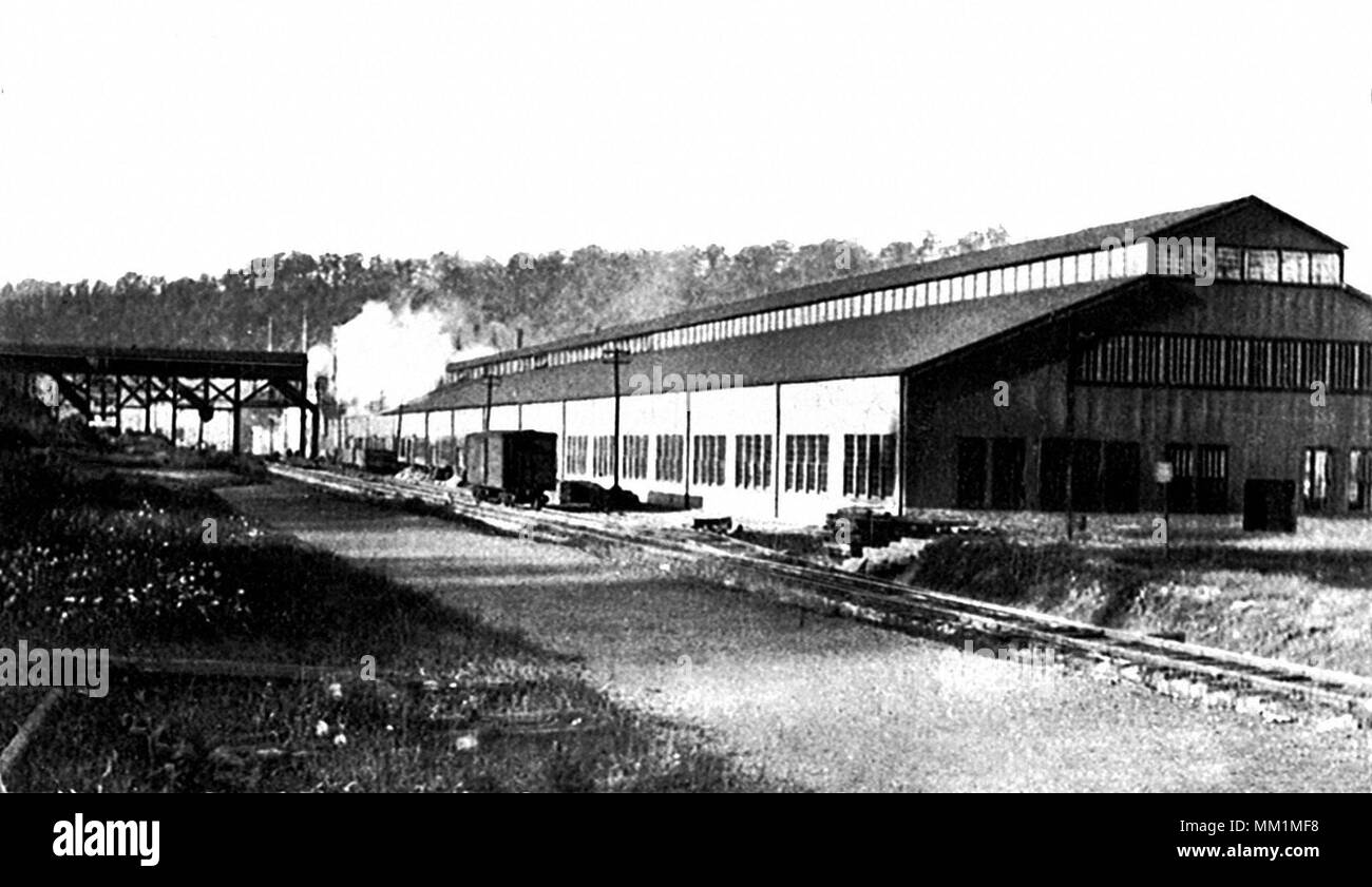 Et de l'acier étamé Company. Leechburg ouest. 1913 Banque D'Images