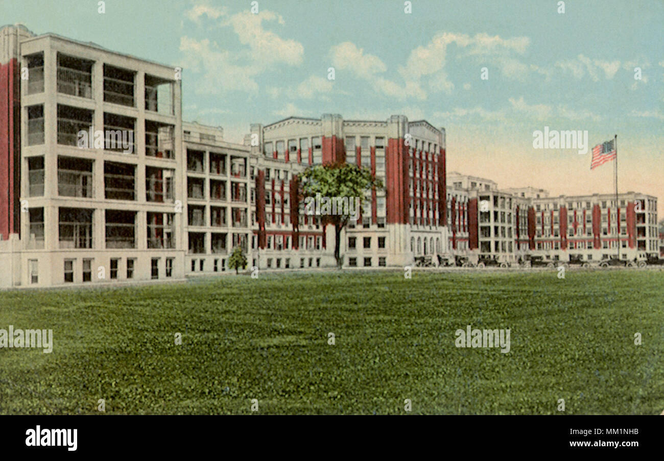 L'hôpital Henry Ford. Detroit. 1924 Banque D'Images