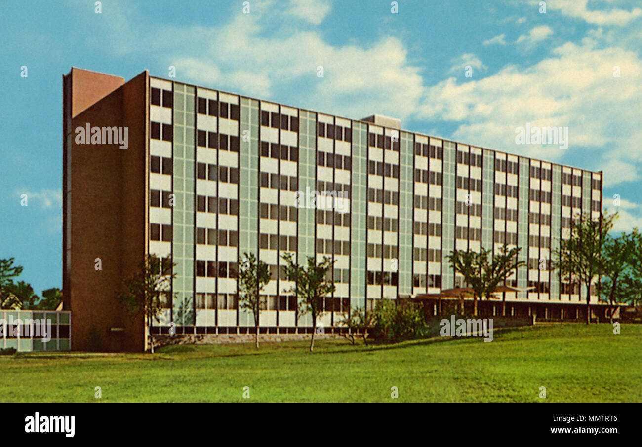 West Allis Memorial Hospital. West Allis. 1970 Banque D'Images