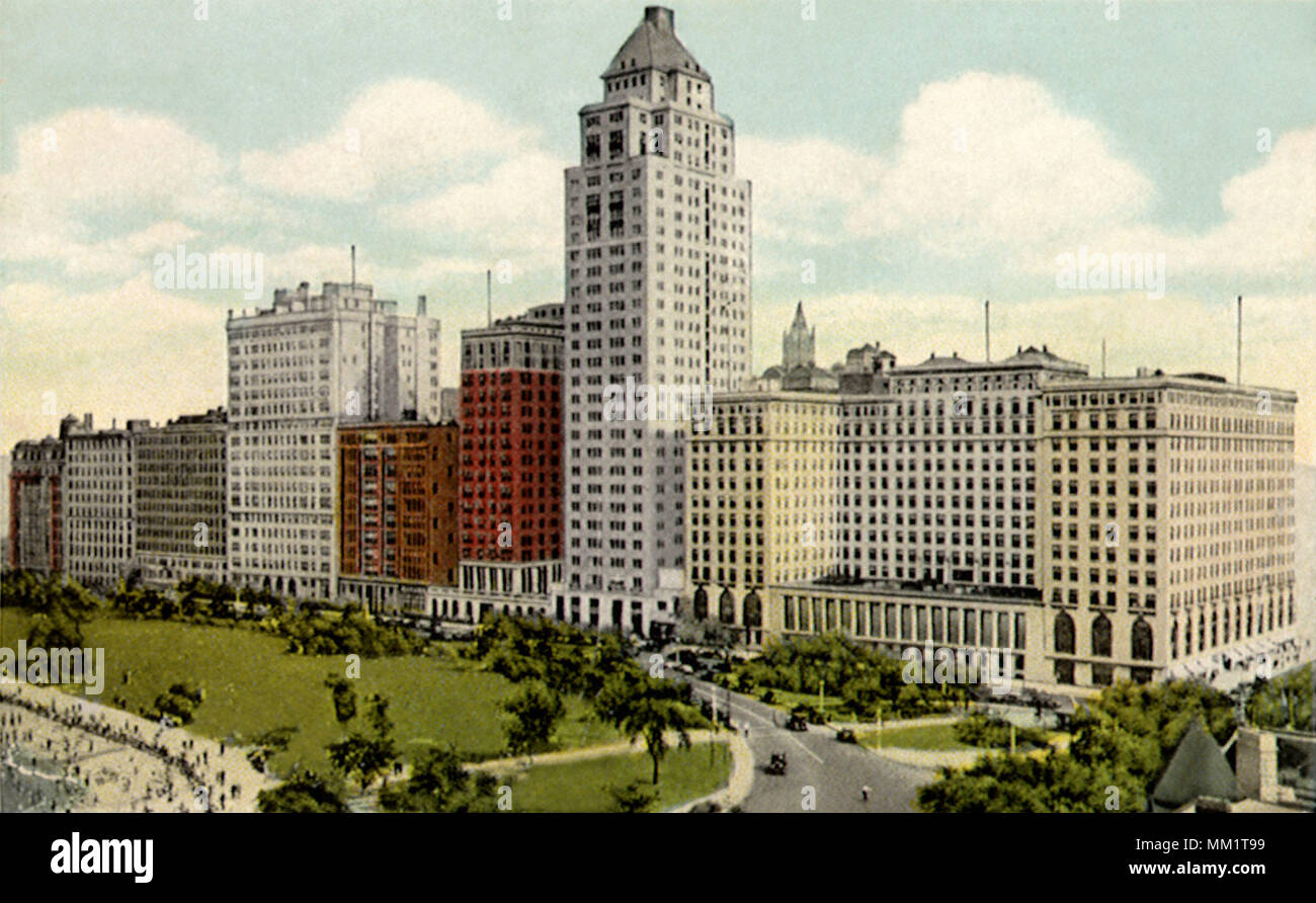 Hôtel Drake. Chicago. 1930 Banque D'Images