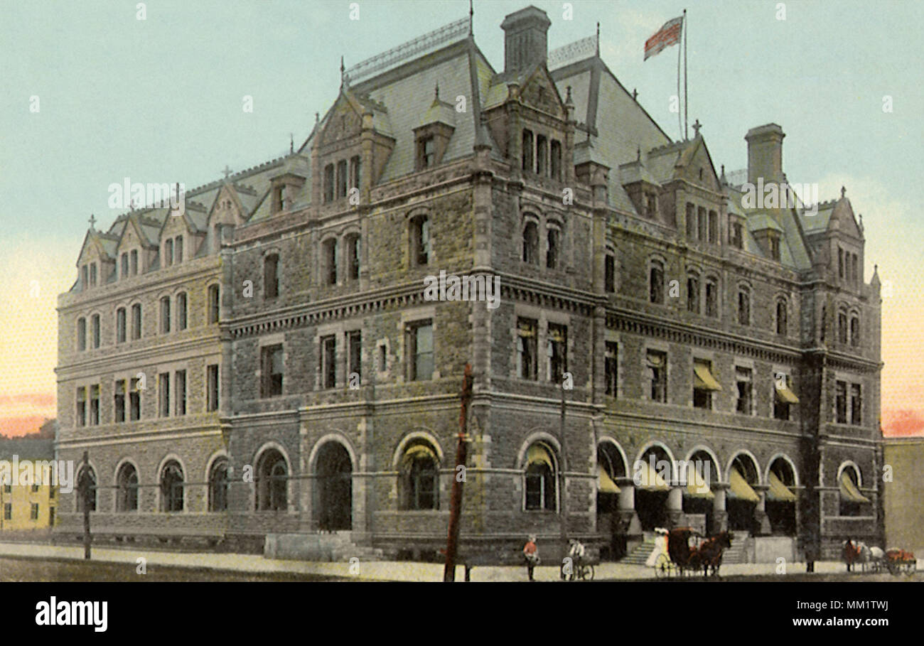 Bureau de poste. Peoria. 1913 Banque D'Images