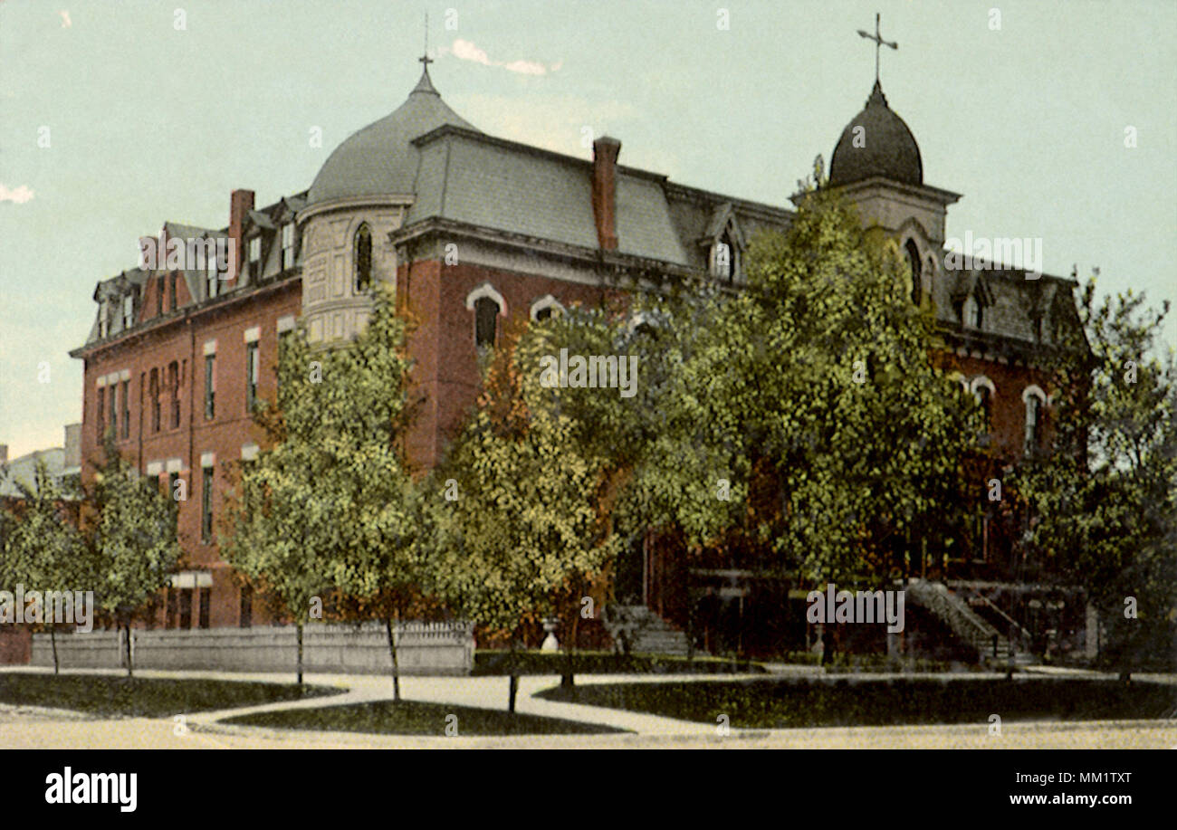 De l'Académie Notre-Dame. Peoria. 1912 Banque D'Images