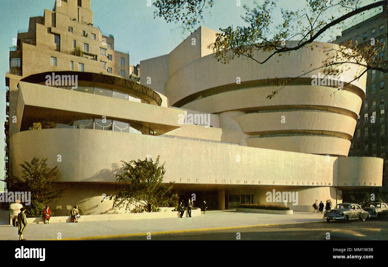 Solomon R. Guggenheim Museum. New York. 1955 Banque D'Images