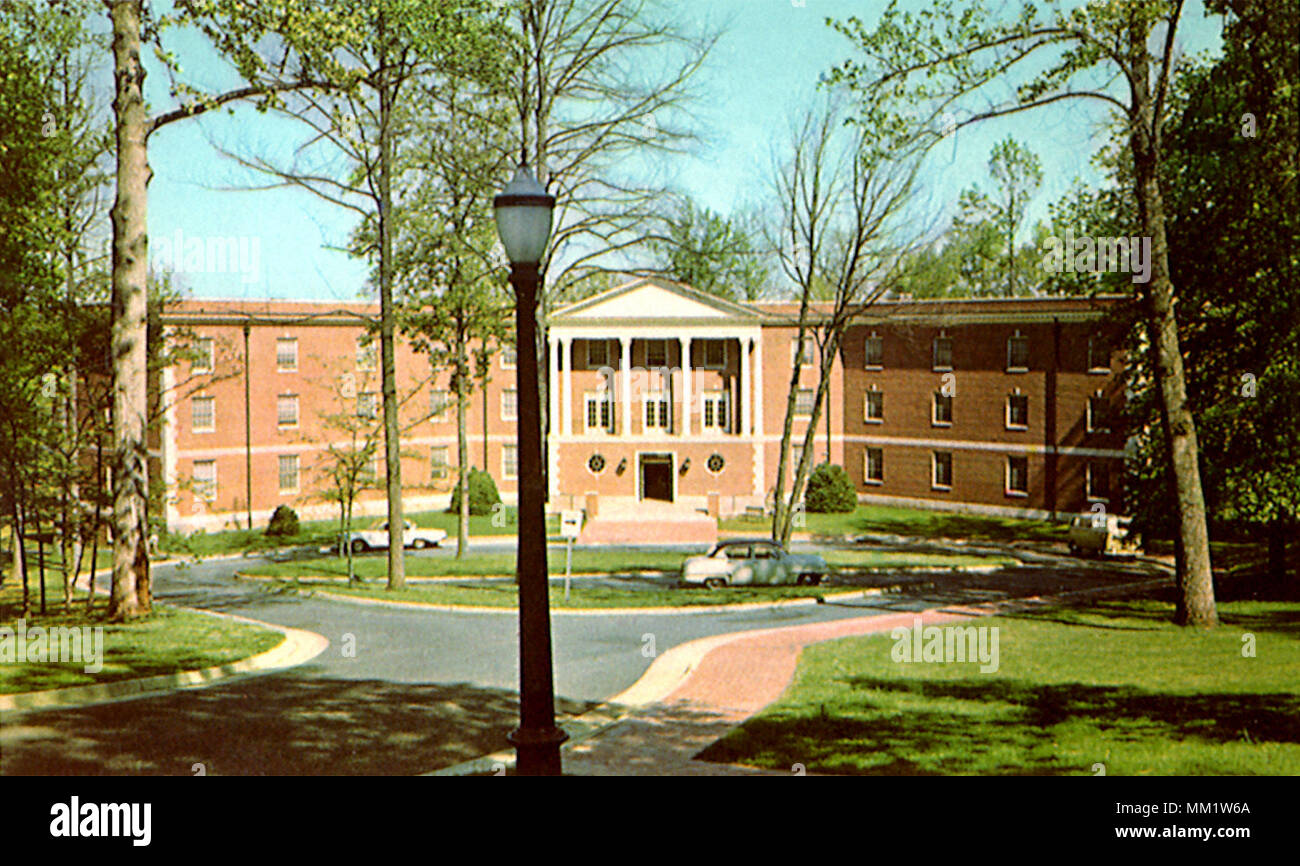 Washington College. Fredericksburg. 1960 Banque D'Images