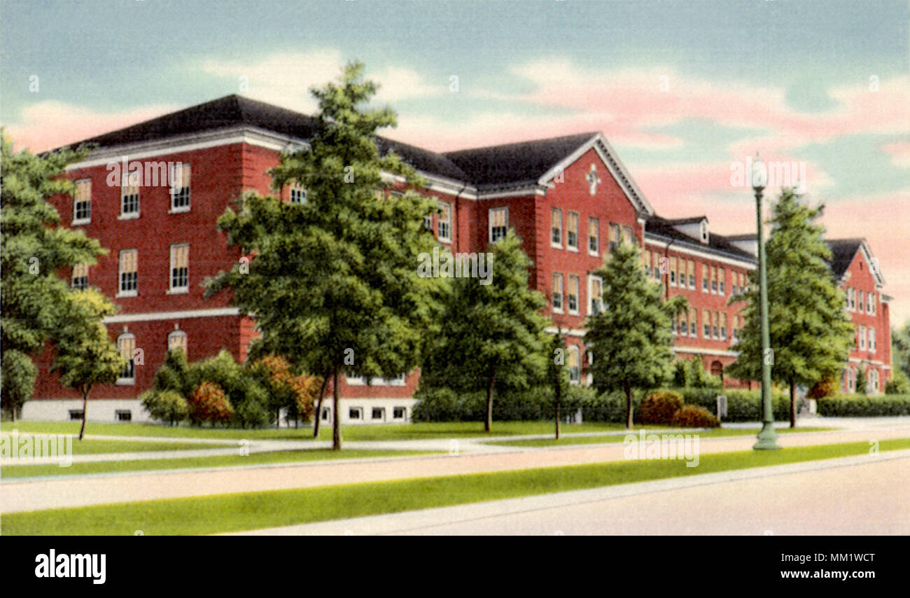 Les casernes. Quantico. 1940 Banque D'Images