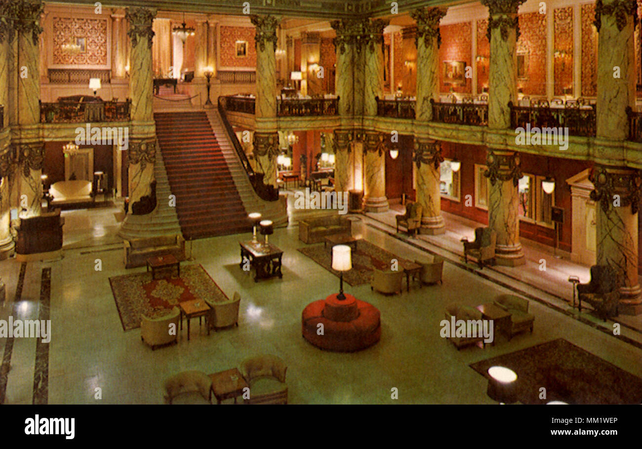 Hôtel Jefferson. Richmond. 1970 Banque D'Images