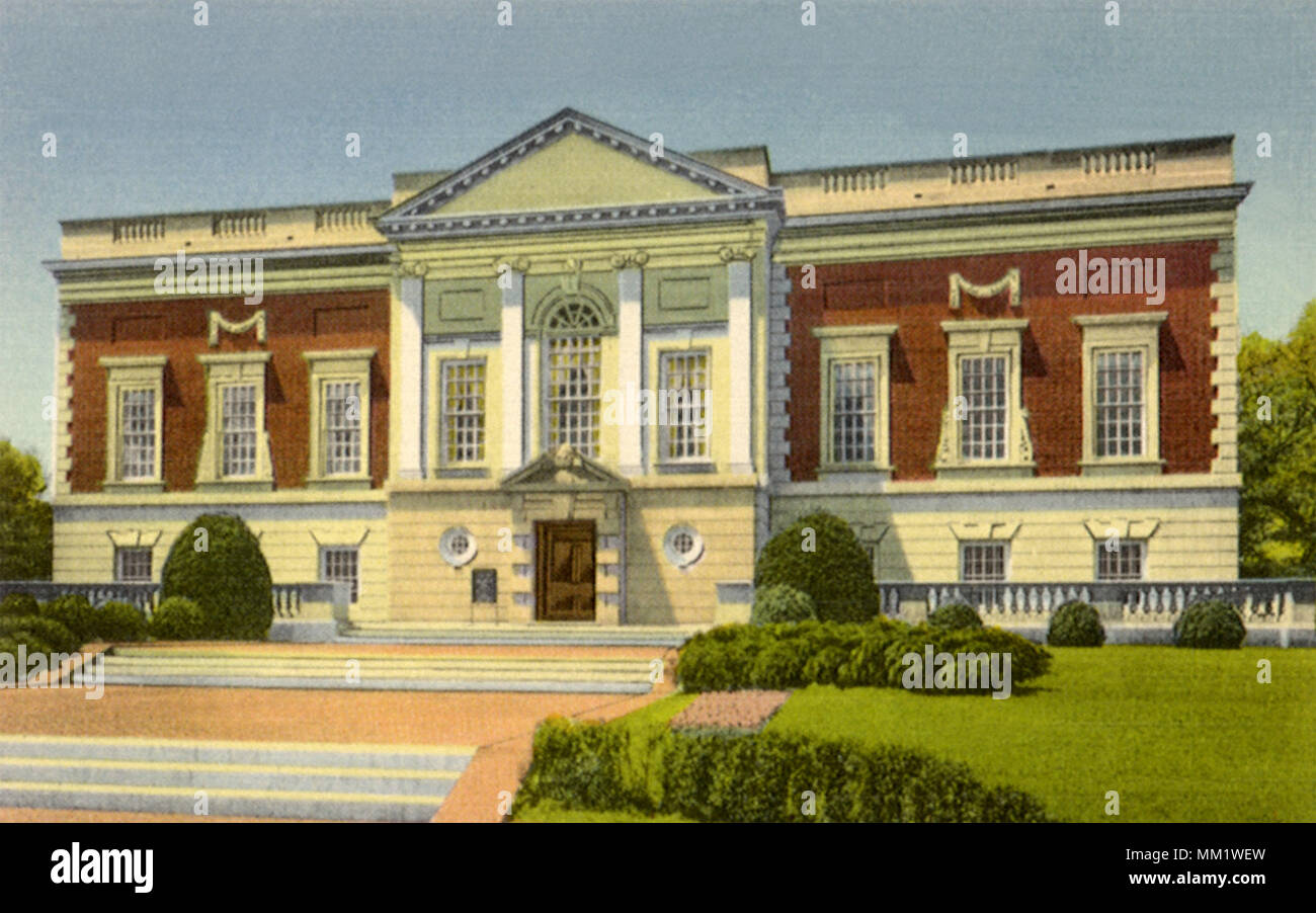 Musée des Beaux-Arts. Richmond. 1940 Banque D'Images