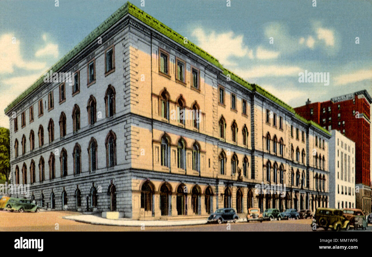 Bureau de poste. Richmond. 1940 Banque D'Images