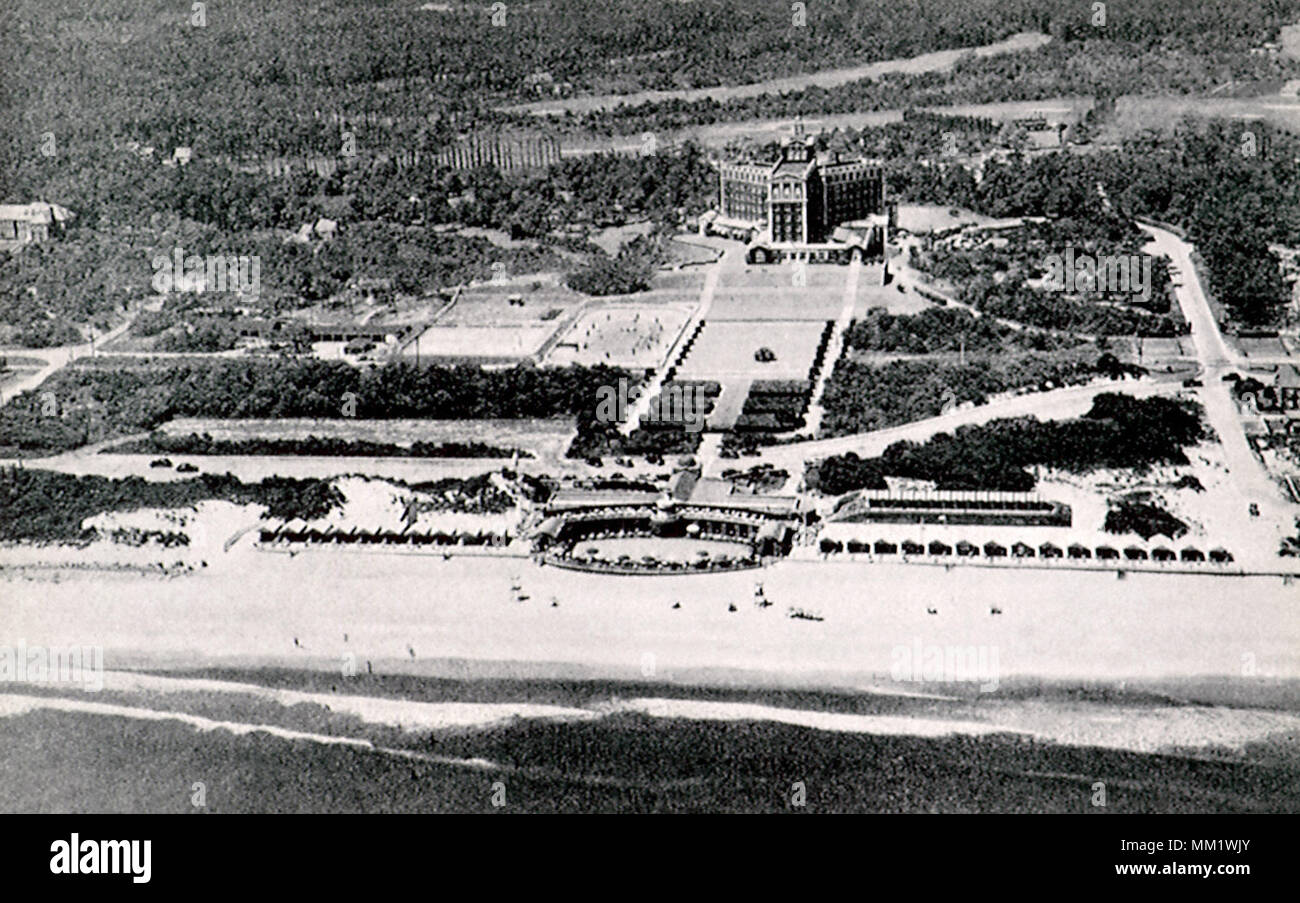 Cavalier Hotel & Club. Virginia Beach. 1930 Banque D'Images