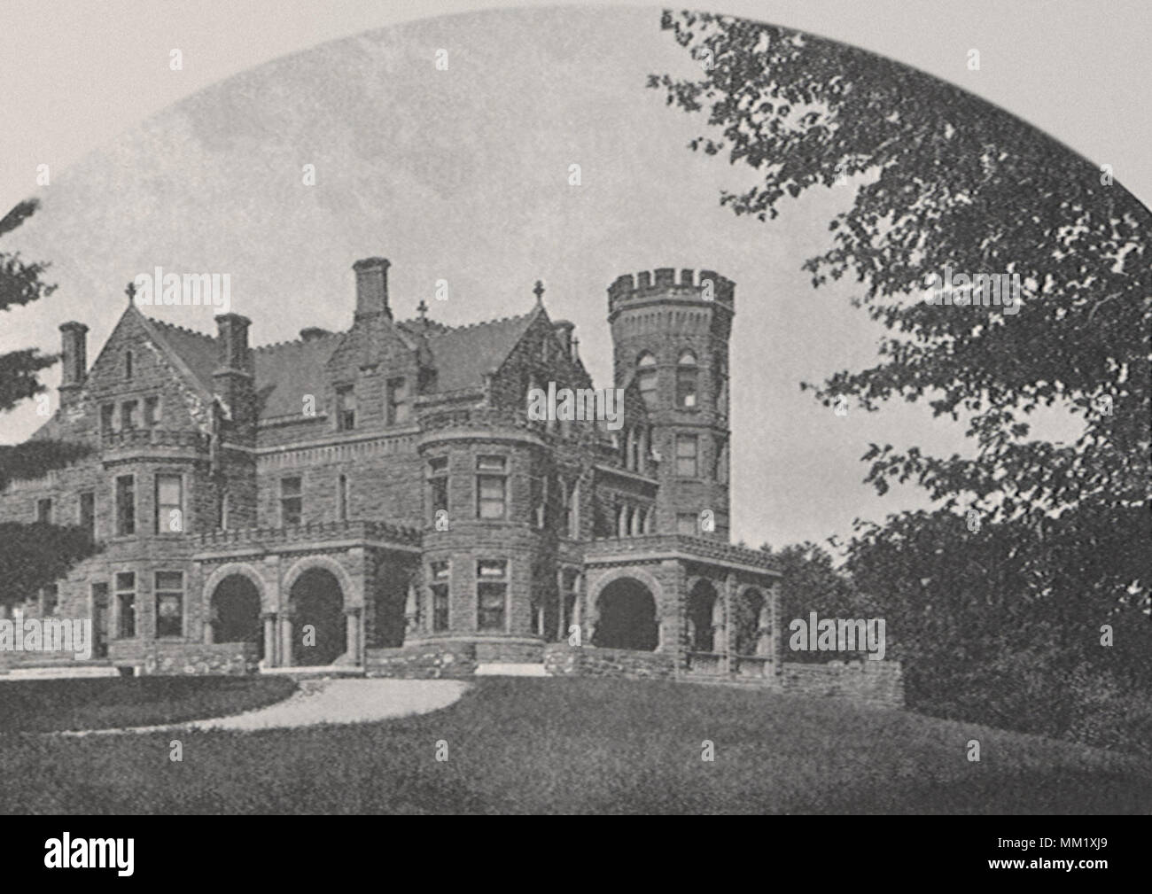 Marchmont. Upper Winchendon. 1895 Banque D'Images